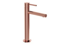 VitrA Origin Tall Basin Mixer - Soft Copper